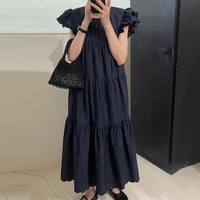 scallop sleeve onepiece