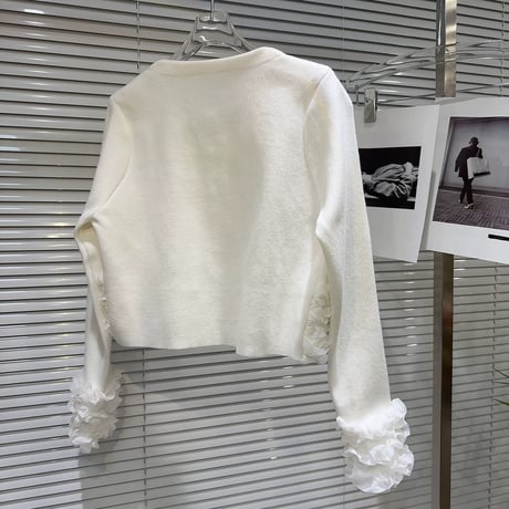 tulle cardigan