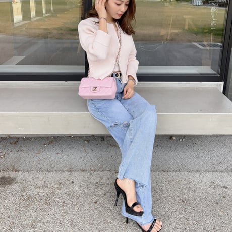 side cut denim