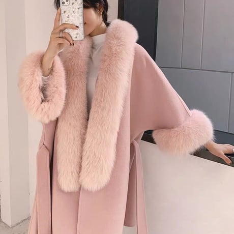 fox fur coat