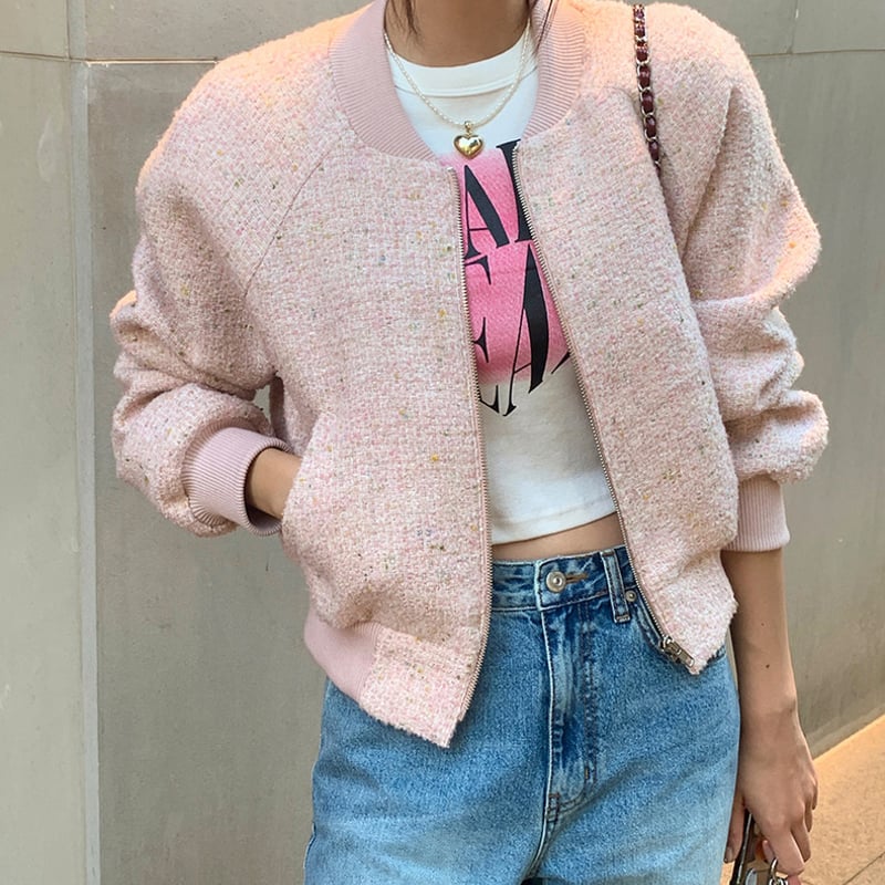 tweed blouson | BrillantSelect Store