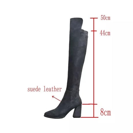 美脚 suède long boots