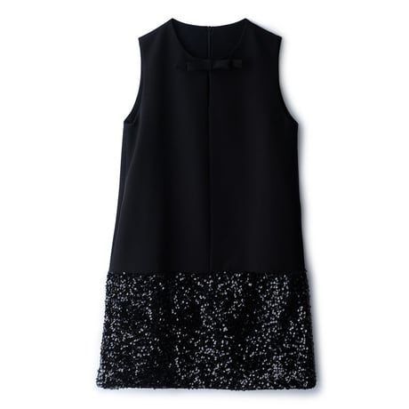 sequins sleeveless onepiece