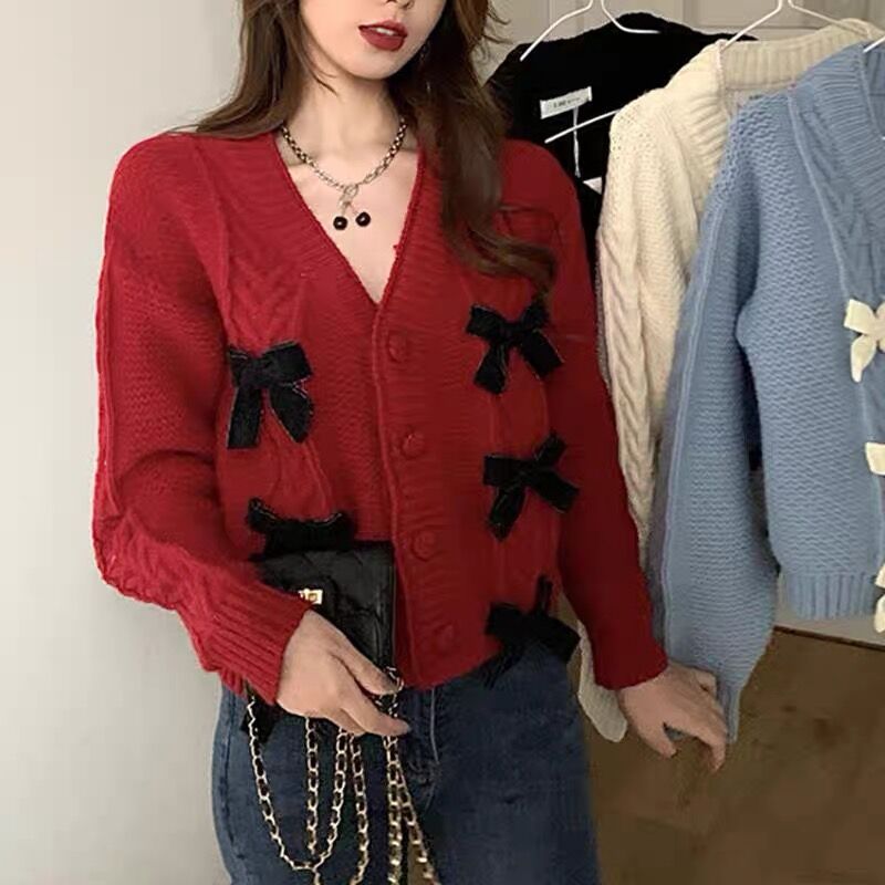 リボン付きカーディガン | BrillantSelect Store リボン付きカーディガン | BrillantSelect Store