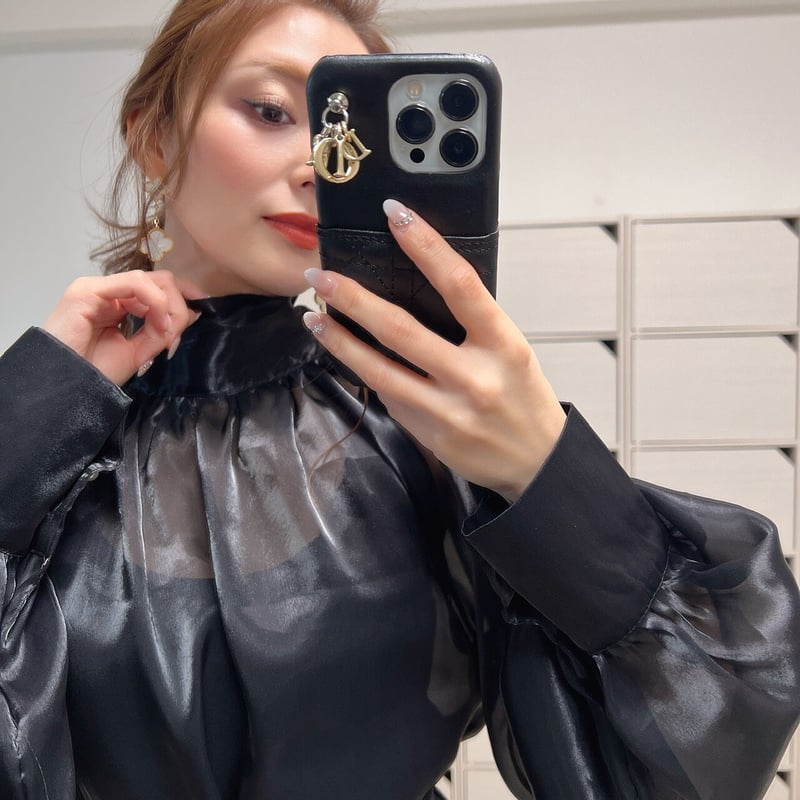 シースルー リボンブラウス | BrillantSelect Store