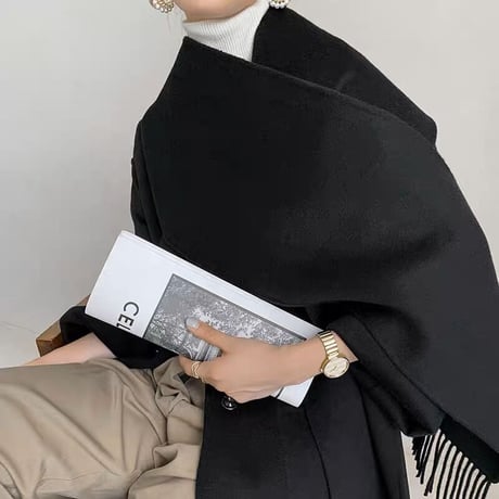 【ウール】2way long coat