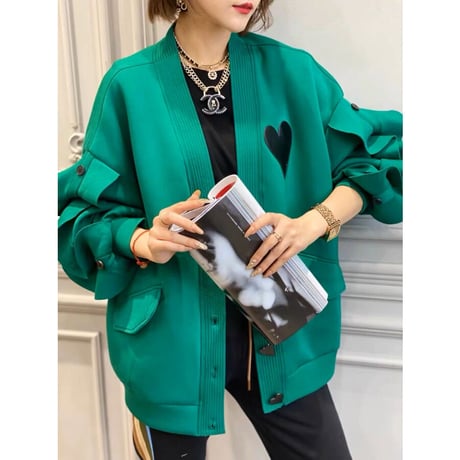heart cardigan