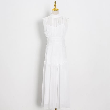 chiffon long onepiece