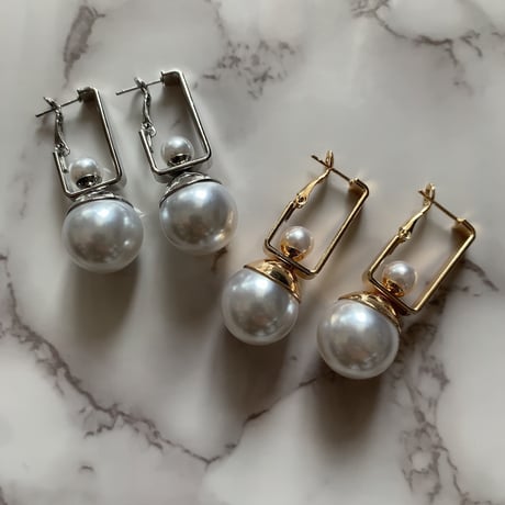 【即納】pearl ピアス