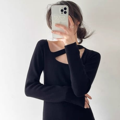 design  knit tight onepiece