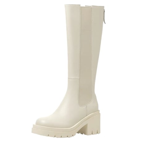 【本革】long boots