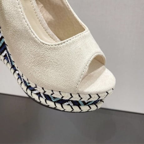 厚底 ウェッジサンダル