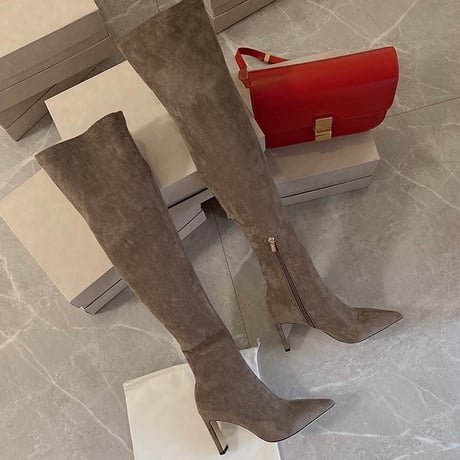 美脚 ニーハイ boots