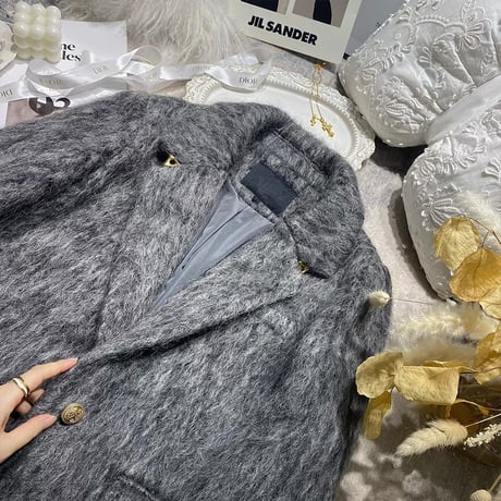 gold button jacket