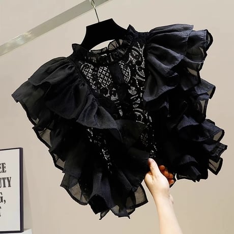 lace frill tops