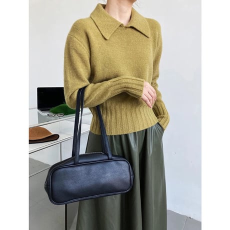 襟付き knit
