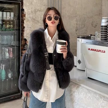 fox fur jacket