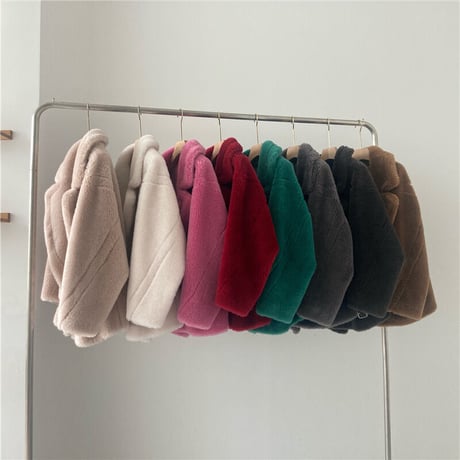 【ウール100%】short coat
