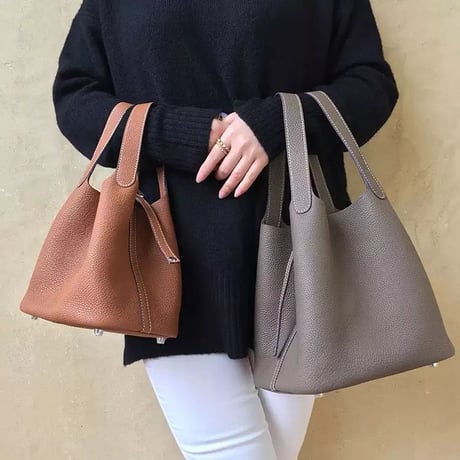 【牛革】 cube bag