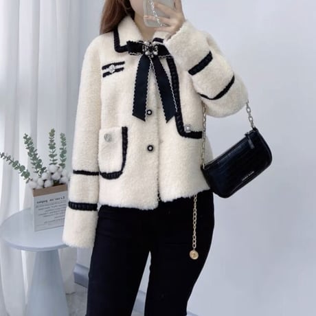 【ウール】boa jacket