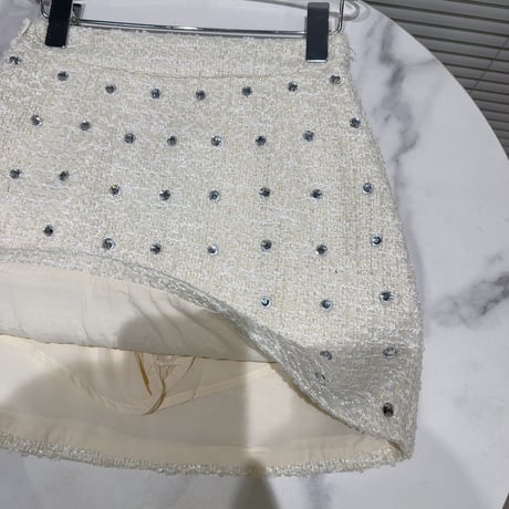 tweed bijou skirt