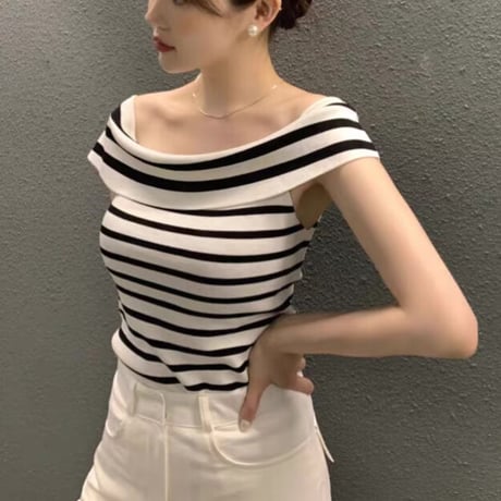 offshoulder  knit