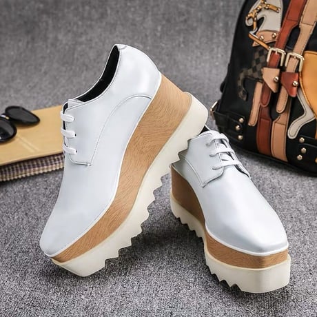 【本革】platform shoes