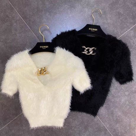 sexy chain  knit