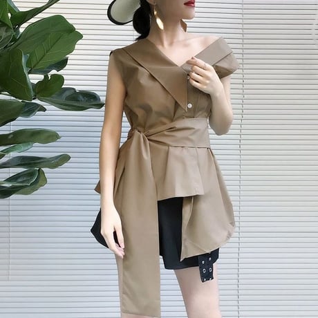 one shoulder blouse