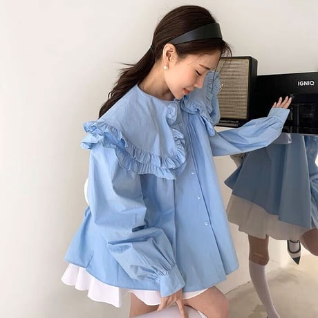 ビッグカラーブラウス | STORES