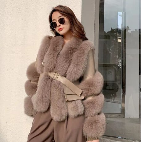 fox fur jacket