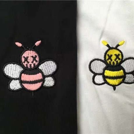 蜂さんワンポイントtシャツ