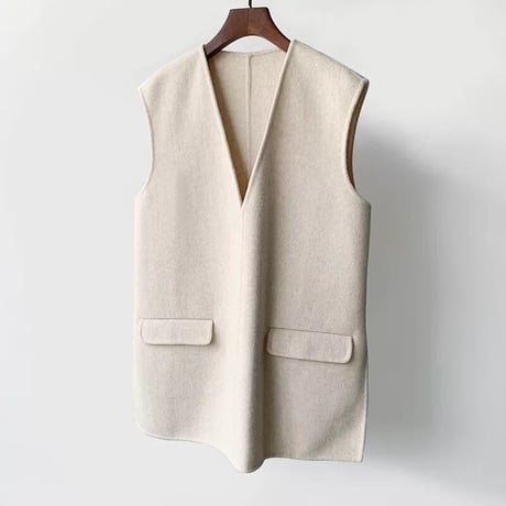 ウール vest