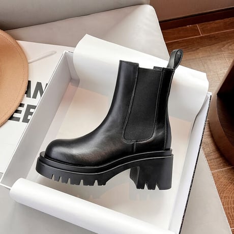 【本革】side goa short boots