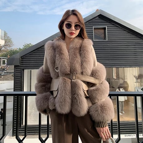 fox fur jacket
