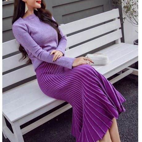 【即納】mermaid  knit setup