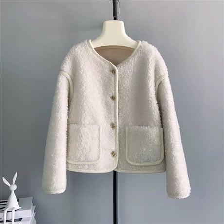 ウール short coat