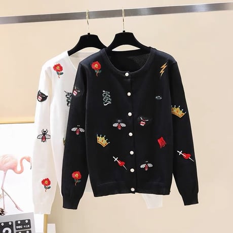 animal cardigan