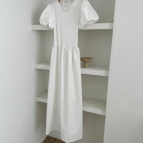 puff sleeve onepiece
