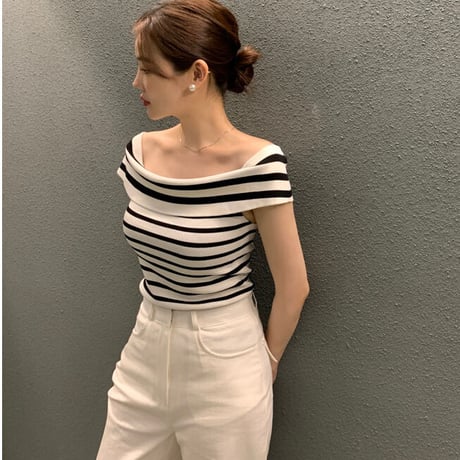offshoulder  knit