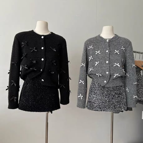 ribbon cardigan