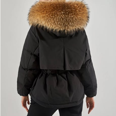 real fur down jacket