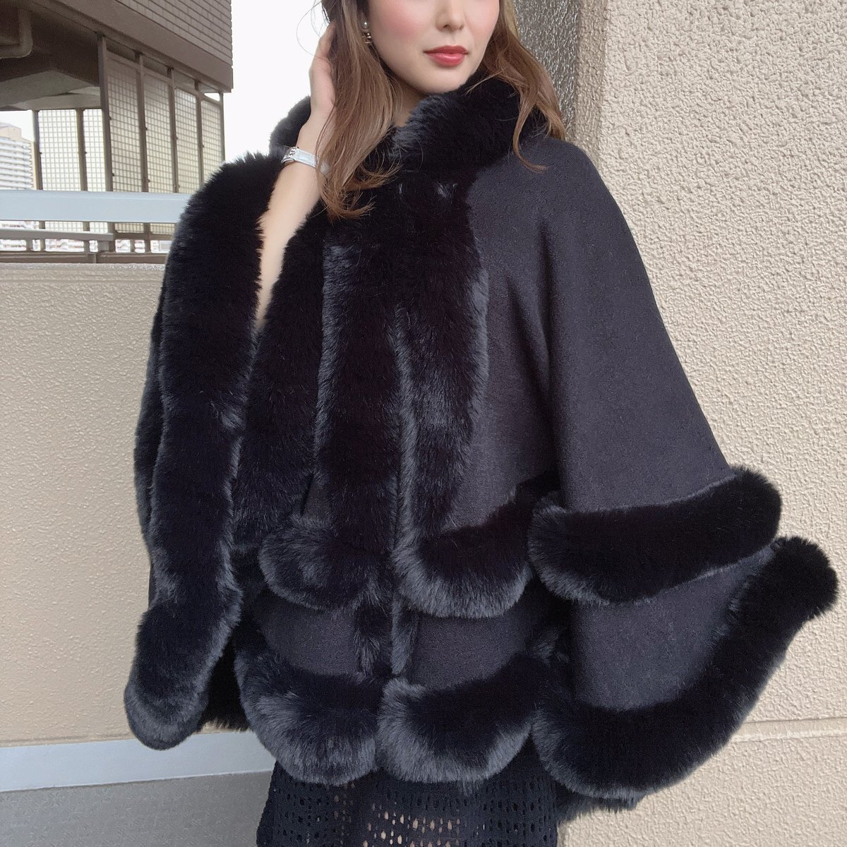 エコファーポンチョ | BrillantSelect Store