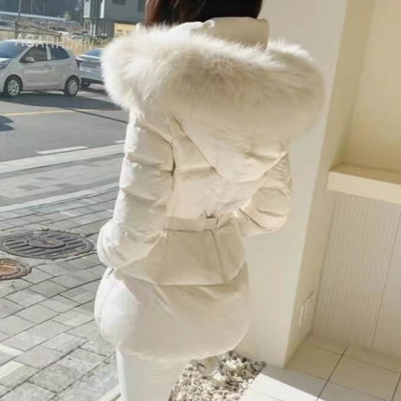 fox fur down jacket | BrillantSelect Store