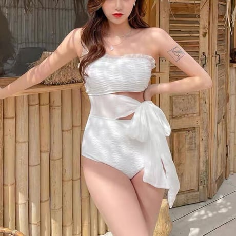 White Monokini