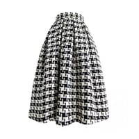 千鳥格子 tweed  skirt