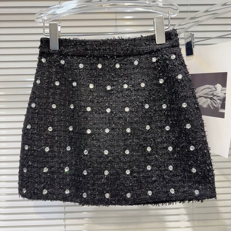 tweed bijou skirt