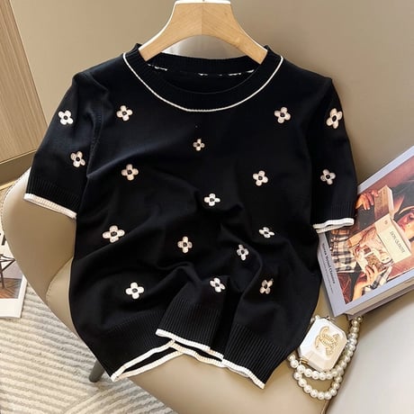flower summer knit