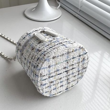 tweed mini bag