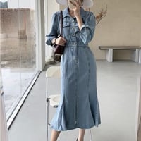 denim onepiece